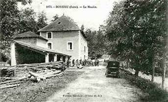 Vieille photo Bossieu